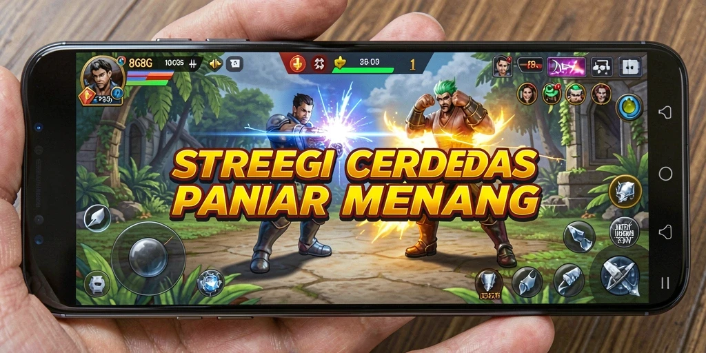 Tampilan menarik dari gameplay 8G8G yang menonjolkan strategi.