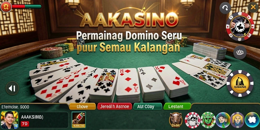 Tampilan menarik dari gameplay AAKASINO yang menyenangkan.