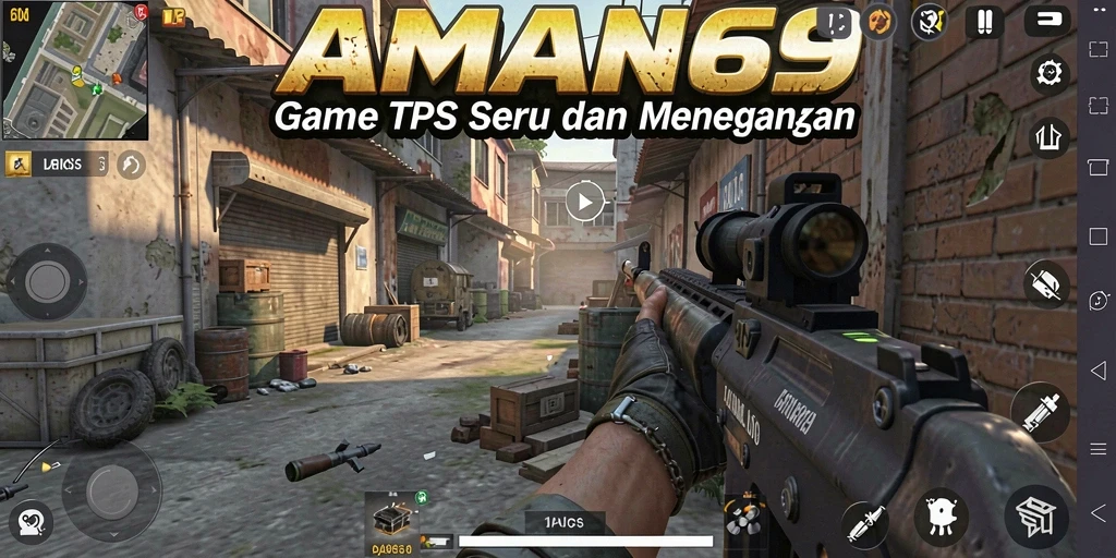Tampilan aksi mendebarkan dalam gameplay AMAN69 dengan grafis menawan.