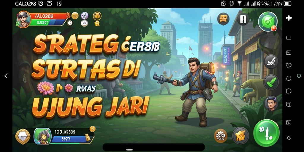 Tampilan gameplay aktif dalam CALO288 menunjukkan strategi yang mendalam.