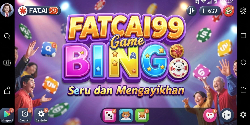 Screenshot gameplay FATCAI99 menampilkan suasana Bingo yang seru.