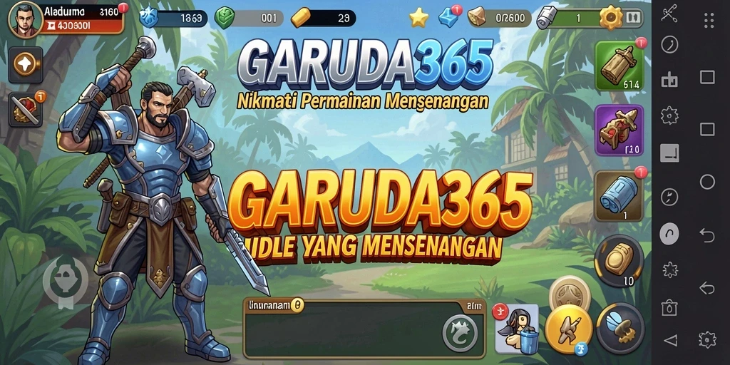 Tangkapan layar menunjukkan momen gameplay GARUDA365 yang menghibur.