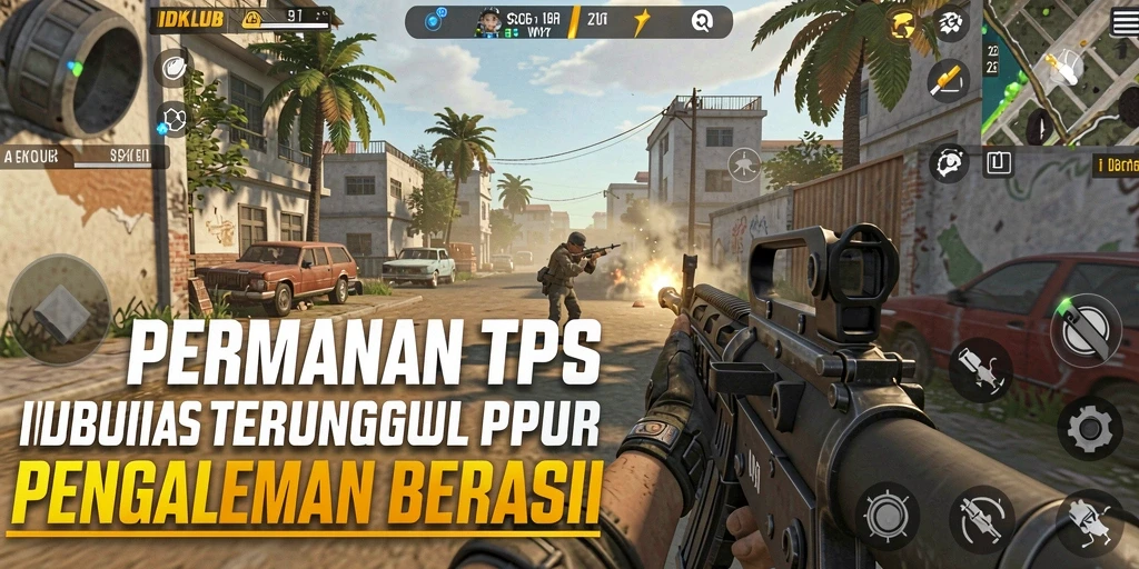 Screenshot aksi seru dari gameplay <strong>IDKLUB</strong> yang penuh tantangan.