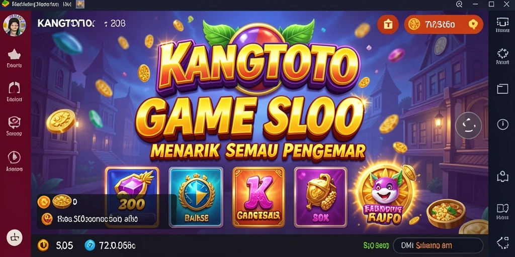 Tampilan menawan gameplay Slot KANGTOTO yang seru.