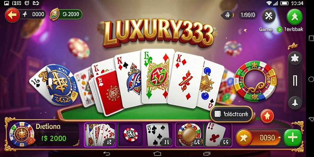 Gameplay LUXURY333 yang seru dan mendebarkan dalam permainan Domino.