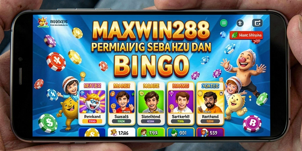 Gameplay seru MAXWIN288 dengan suasana Bingo yang menyenangkan.