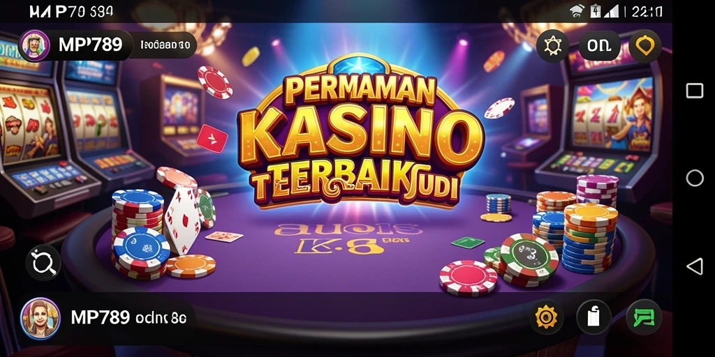Tampilan gameplay menarik dari aplikasi Kasino MVP789 dengan grafis menawan.