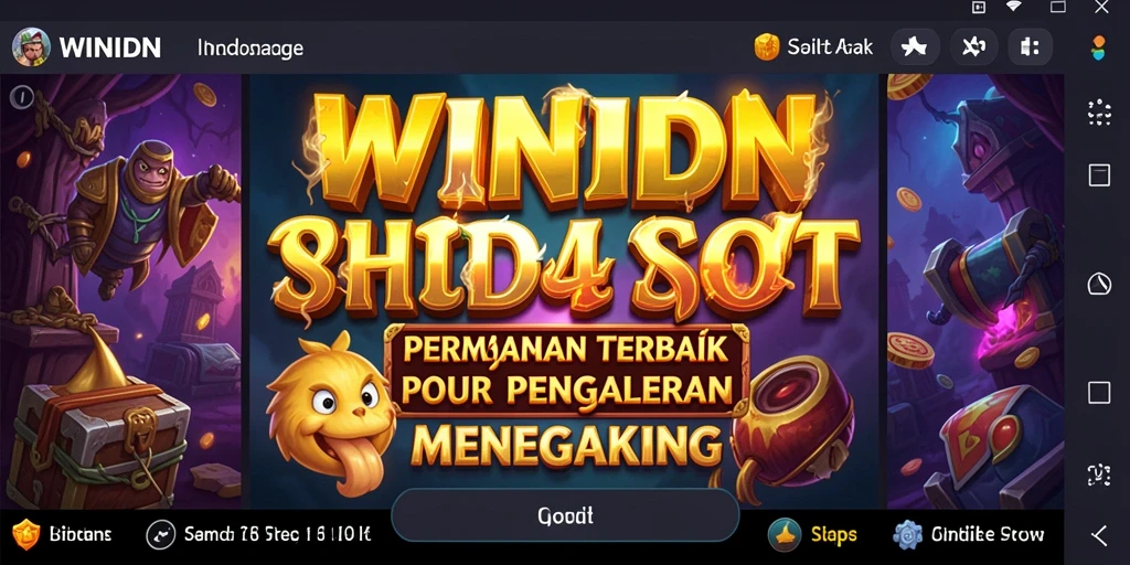 Screenshot gameplay slot WINIDN dengan grafis menakjubkan.